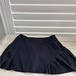 Under Armour Black Tennis Skirt with Pleats